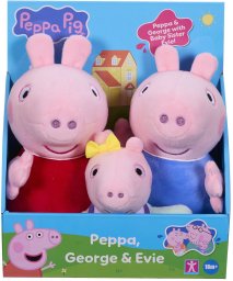 PEPPA PLUSH 3PK