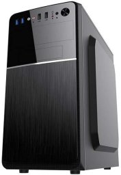 VeinX case Chant CH25M Micro Tower, bez zdroje, 1x USB-C, 2x USB3.0, 1x USB2.0, černá