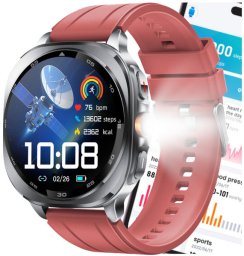 SMARTWATCH ZEGAREK WATCH MENU PL DAMSKI MĘSKI ROZMOWY SPORT POLSKIE PULS TS400