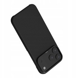 YAXO Etui na telefon Aramid Fiber Ultra Slim Case MagSafe iPhone 17 Pro Max Dusty Black