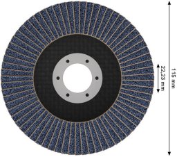 Tarcza listkowa X451 115mm T29 G80