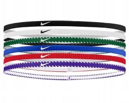 Nike OPASKI SPORTOWE NA WŁOSY NIKE FLEX N.101.1925.475.OS ZESTAW 6 SZTUK