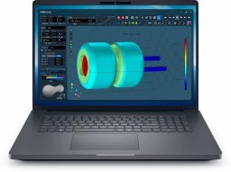 Laptop Dell Pro Max 18 Plus MB18250 Intel Core Ultra 7 265HX Mobilna stacja robocza 45,7 cm (18") Quad HD+ 32 GB DDR5-SDRAM 1 TB SSD NVIDIA RTX PRO 3000 Blackwell Wi-Fi 7 (802.11be) Windows 11 Pro Angielski Czarny