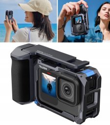 Uchwyt Grip Z Ramką Montażową Frame Mount Do Gopro Hero 13 12 11 10 9 Black / S6-fms-26-tgp
