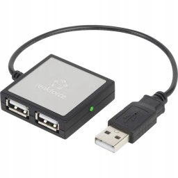 HUB USB Renkforce Renkforce 4 porte USB 2.0-hub Sølv