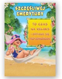 Trend Kartka okolicznościowa Emetytura duża TDF27