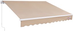 Verk Markiza balkonowa rozporowa ogrodowa tarasowa patio 4 x 2,4 m