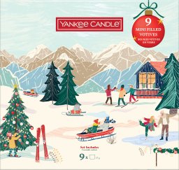 Yankee Candle 2652674E świeca Okrągły Wielobarwny 9 szt.