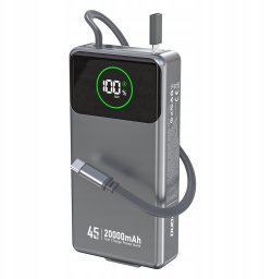 Powerbank Dudao K31 Pro 20000mAh Szary