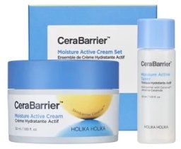 Holika Holika CeraBarrier Moisture Active Cream Special Edition 50ml+30ml - zestaw do pielęgnacji twarzy, serum w kremie i toner -