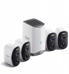 Kamera IP Baseus Baseus Security N1 Plus Outdoor Kamera 2K 4-Cam Kit