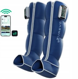 Masażer Blue Blue UREVO Recovery Wireless Massager Juodas/Mėlyna
