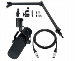 Mikrofon Shure Zestaw SM 7 B Podcast Bundle Mikrofon Dynamiczny ramię i kabel