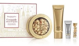 Elizabeth Arden Set : Advanced Ceramide, Restoring & Refreshing, Serum Capsules, Face, 60 pcs + Advanced Ceramide, Restorative, Eye Serum, 7 pcs + Ceramide, Eliminates Impurities, Cleansing Cream, 50 ml + Superstart , Restorative, Serum, 5 ml For Wome