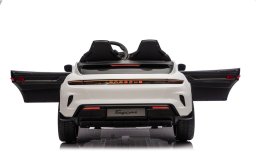 Porsche Taycan Turbo S Biały 24V Autko na Akumulator 2x90W z Pilotem EDUKAMP