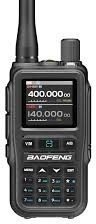 Radio Baofeng Krótkofalówka UV-5R EU MINI USB-C Bluetooth VHF UHF Pasmo Lotnicze Grey (antena 15cm)