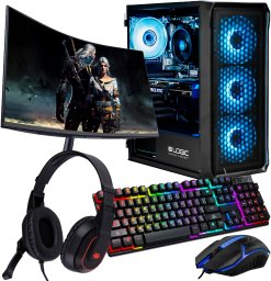 Komputer Gamingowy Z MONITOREM Intel I7 14700F RX 9060 XT 16GB 64GB /2TB WIN11