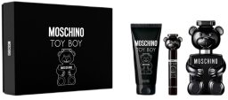 Moschino SET MOSCHINO Toy Boy EDP spray 100ml + SHOWER GEL 100ml + miniatura EDP spray 10ml