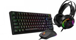 Yenkee Zestaw Gaming Premium YGS 03 3w1 klawiatura, mysz, słuchawki