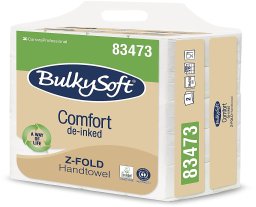 Bulky Soft Ręczniki składane Comfort Z-Fold 2w celuloza białe (15x200)