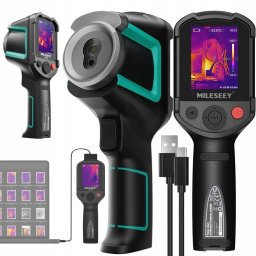 Mileseey KAMERA TERMOWIZYJNA PRO -20+550 USB-C 320x240 EKRAN 2.8" LCD ALARM PC 50Hz