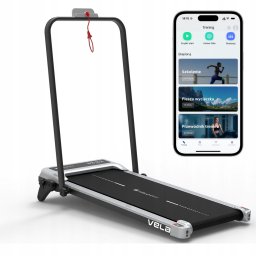 Halo-Fit Bieżnia Elektryczna Domowa Składana Kompaktowa z regulacją kąta nachylenia i Aplikacją FitShow Halo-Fit Vela