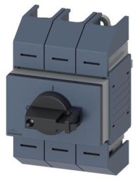 Siemens Rozłącznik izolacyjny 3P wlk02 80A napęd bezpośredni szary montaż centralny od frontu przyłącza ramowe 3KD0432-2LG20-3