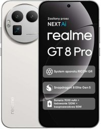 Smartfon Realme GT 8 Pro 5G 16/512GB Biały  (6941764476981)