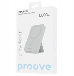 Powerbank Proove Hyperion 10000mAh 20W biały USB-C/USB-A