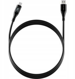 Kabel USB Mobile Origin USB-A - USB-C 1.5 m Czarny (MO-66WDC-CB1)