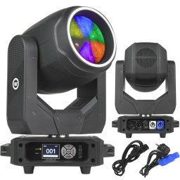 LIGHT4ME FOCUS 200W BEAM RING LED głowica ruchoma