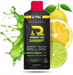 SIS SCIENCE IN SPORT AronPharma_B-PAC Energy Gel + Caffeine żel energetyczny z kofeiną Lemon Lime 60ml
