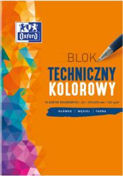 Oxford Blok techniczny A3 10k kolorowy 
