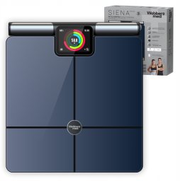 Webber Waga Łazienkowa Analityczna 57 Parametrów Apple Health, Google Fit, WIFI