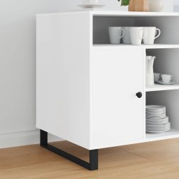 vidaXL Nóżki meblowe 2 pcs Czarny 54,6 x 4 x 10 mm Żelazo