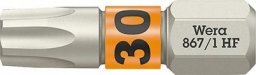 Wera Bit ciągliwo-twardy 1/4" DIN 3126 C6,3 T30x25mm z funkcją przytrzymywania W