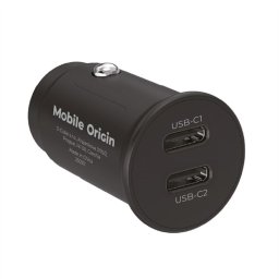 Mobile Origin 30W Super Car Charger CA20 - 2x USB-C