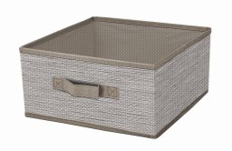 BOXSTORAGE DOMOLETTI 17X23X13CM GREY