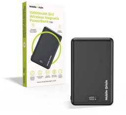 Mobile Origin PowerBank 10000mAh 3in1 Wireless Magnetic PowerBank PB8