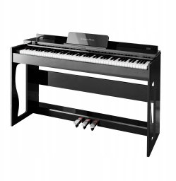 Kruger&Matz Pianino cyfrowe Kruger&Matz KMDP-135 , kolor czarny połysk