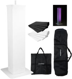 Hardman Biały totem 100-175cm PTS23W statyw sceniczny Dj z akcesoriami one size