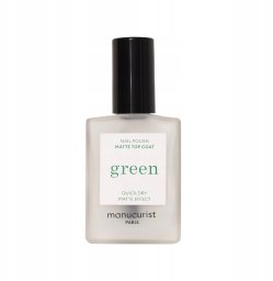 Wet n Wild MANUCURIST_Green Nail Polish lakier do paznokci Matte Top Coat 15ml