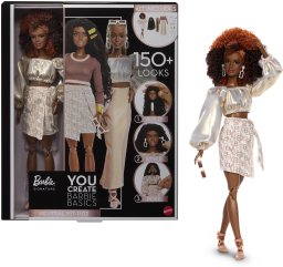 Lalka Barbie Mattel You Create Barbie Basics Zestaw neutralny 002 (JJX36)