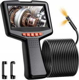 Renew Force Kamera Inspekcyjna Endoskop Przemysłowy 5m Full Hd 1080p Ips 4.3” Ip67 Led / Az-g41-d
