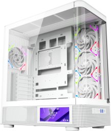 Obudowa XYZ PC GEAR Quantum Pro ARGB biała (X-CS-QUANTUMPRO-W)