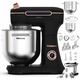 Robot kuchenny planetarny Webber XEF900 1800W misa 7L mikser wielofunkcyjny
