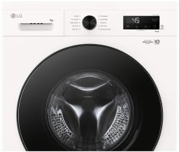 Pralka LG LG F4X1009NWB Skalbimo mašina, A, Front loading, Skalbimo talpa 9kg, Gylis 55 cm, 1400 RPM, Baltas