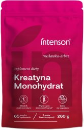 INTENSON_Kreatyna Monohydrat suplement diety Truskawka-Arbuz 260g