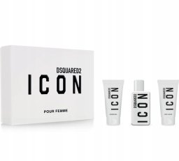 Dsquared2 Set Dsquared 2: Icon, Eau De Parfum, For Women, 50 ml + Icon, Shower Gel, All Skin Types, 50 ml + Icon, Moisturizing, Body Lotion, 50 ml For Women