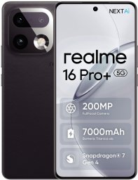 Smartfon Realme 16 Pro+ 5G 12/512GB Szary  (TKORALSZA0172)